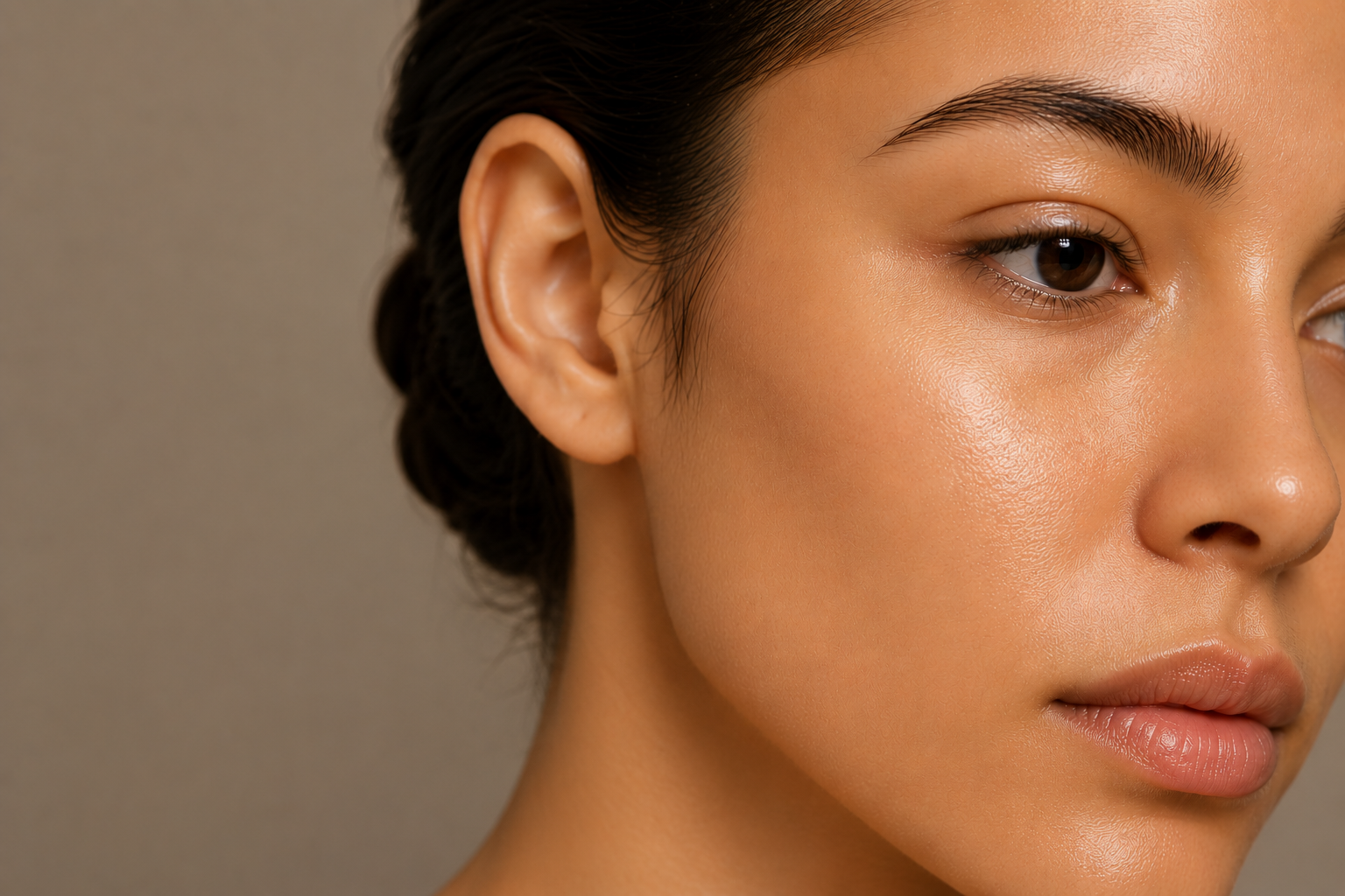 Nighttime skincare ritual for hydration