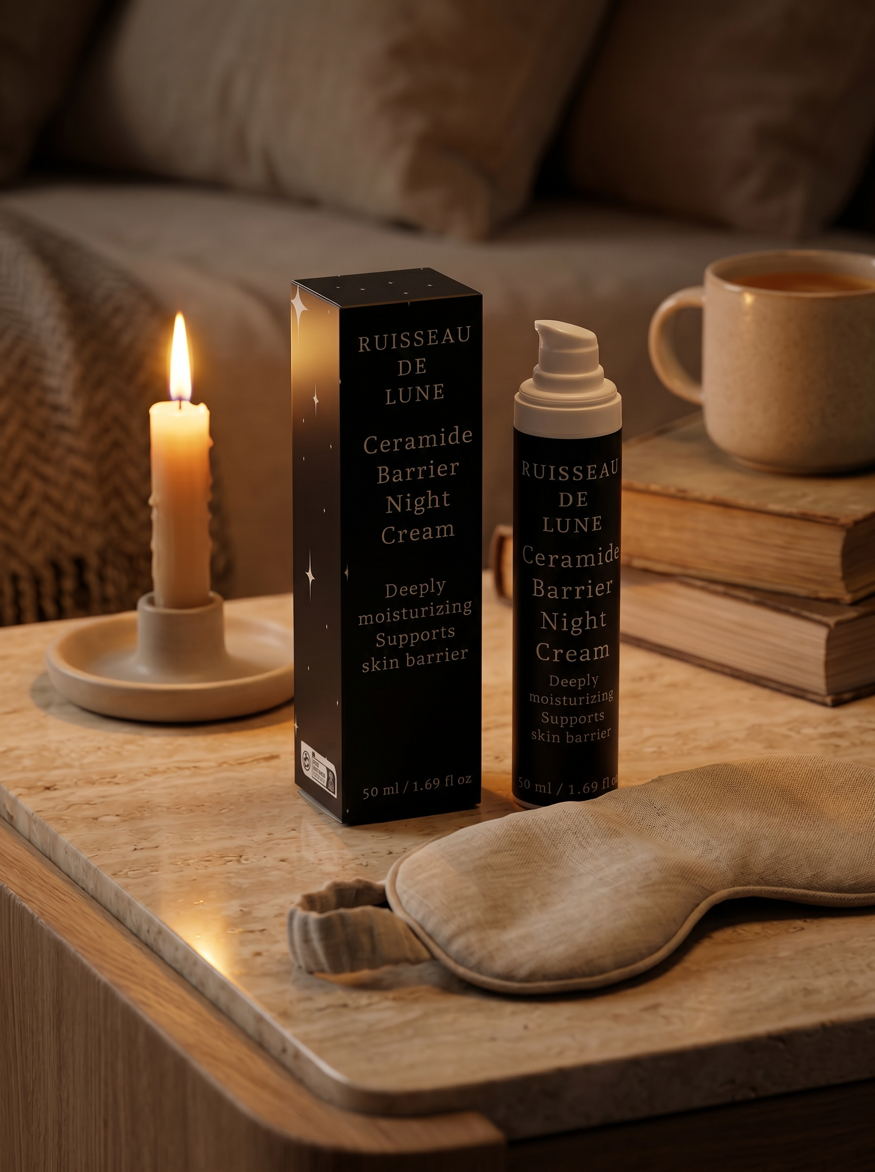 Ruisseau De Lune ceramide night cream — the Restore Ritual