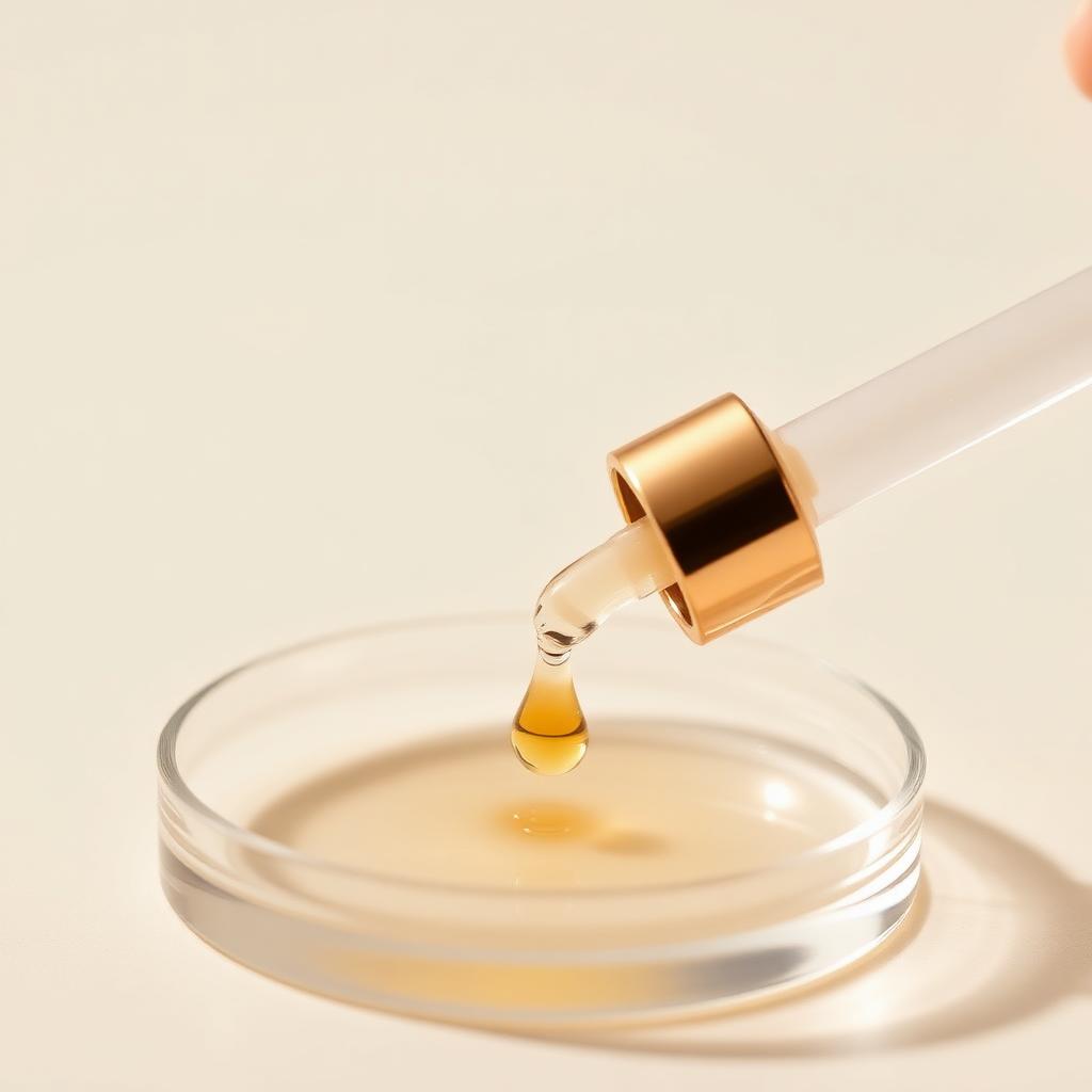 Niacinamide — editorial ingredient visual