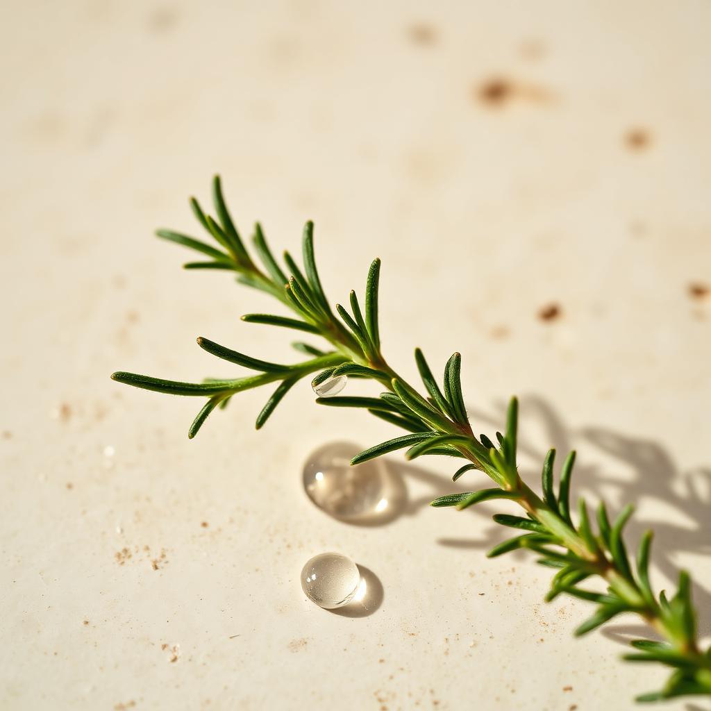Rosemary Oil — editorial ingredient visual